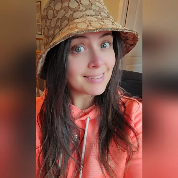 NWOT COACH Signature "C" Jacquard Bucket Hat - Picture 3 of 6